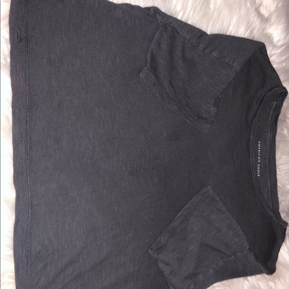 Xs american eagle dark gray shirt